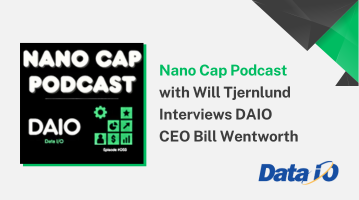Nano Cap Podcast Will Tjerlund interviews DAIO CEO Bill Wentworth